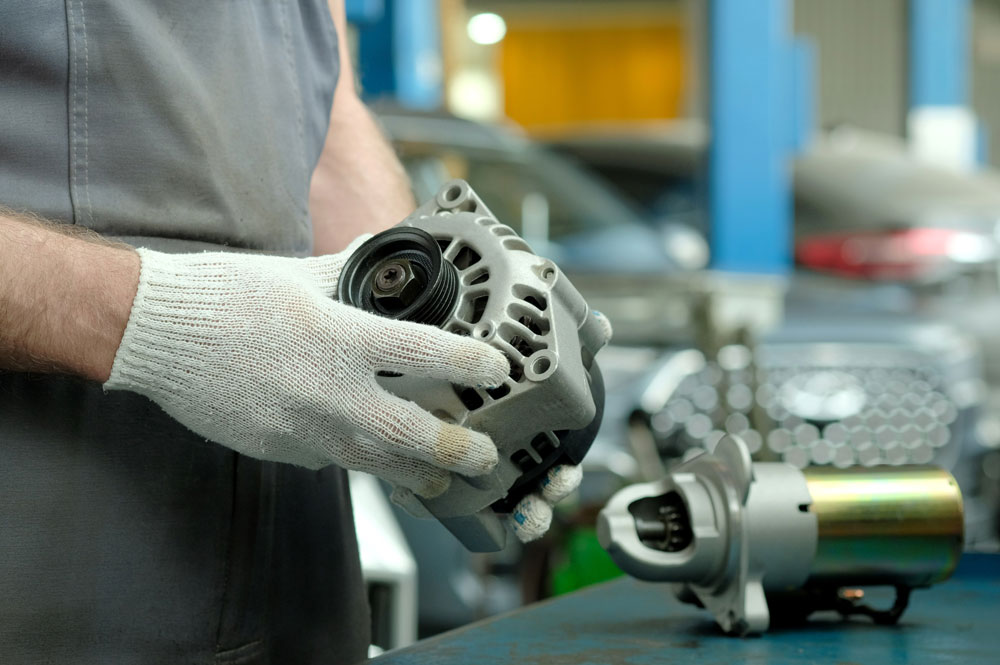Alternator repair and replacement service at Wild Rides in Racine, WI