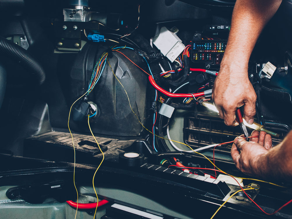 Electrical system diagnosis and repair at Wild Rides in Racine, WI