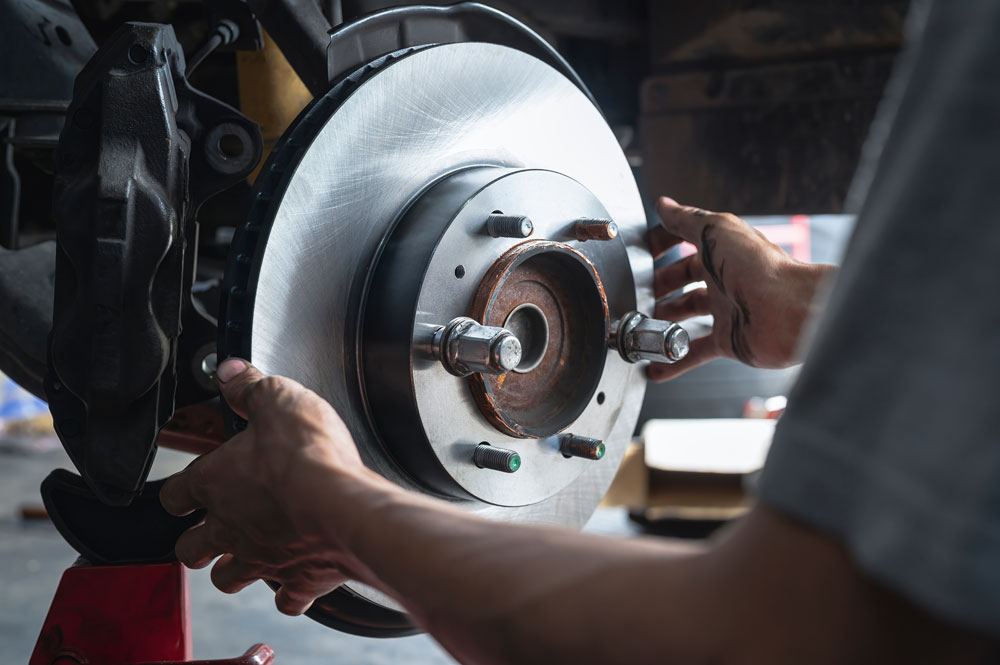Brake repair and inspection service at Wild Rides in Racine, WI